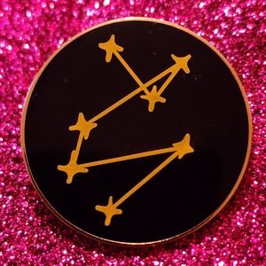 3/$20 Life of Addie LaRue Stars Book Cover Constellation Enamel Pin